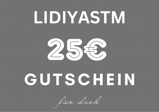 LIDIYASTM GESCHENKGUTSCHEIN